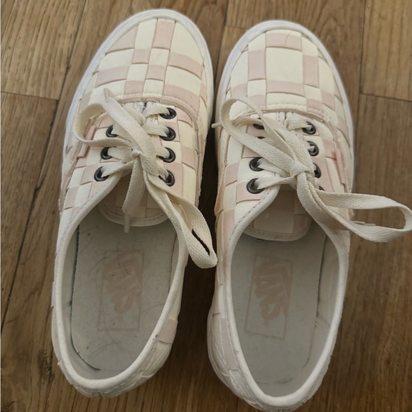 Pink checkered platform Vans! - Picture 2 of 6